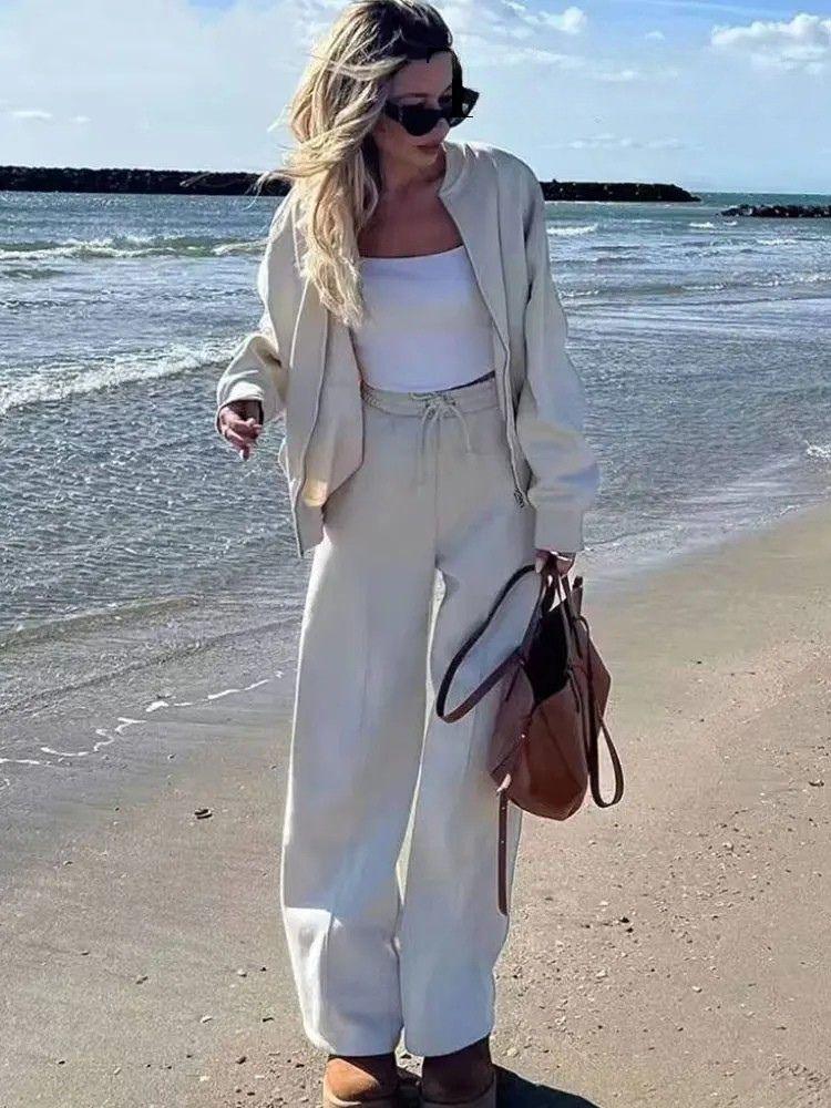 Celestine - Set Cardigan + Pantaloni Vellutati e Confortevoli - Image 3