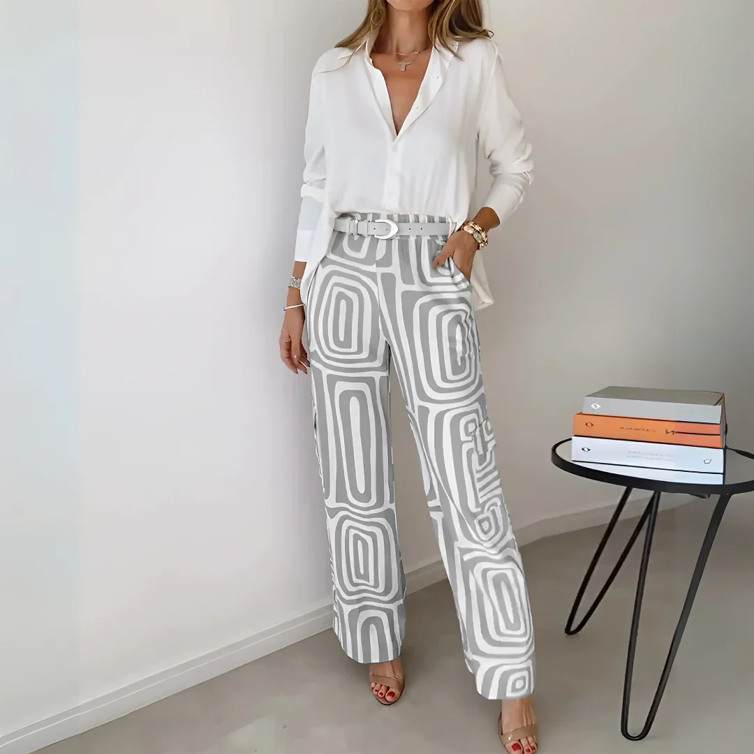 Chicca - Set camicia e pantaloni eleganti - Image 6