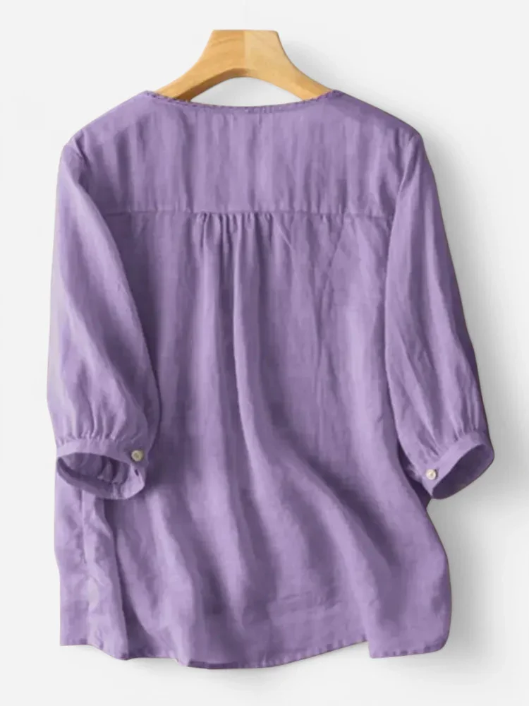 Livia - Blusa in Pizzo Breezy - Image 3