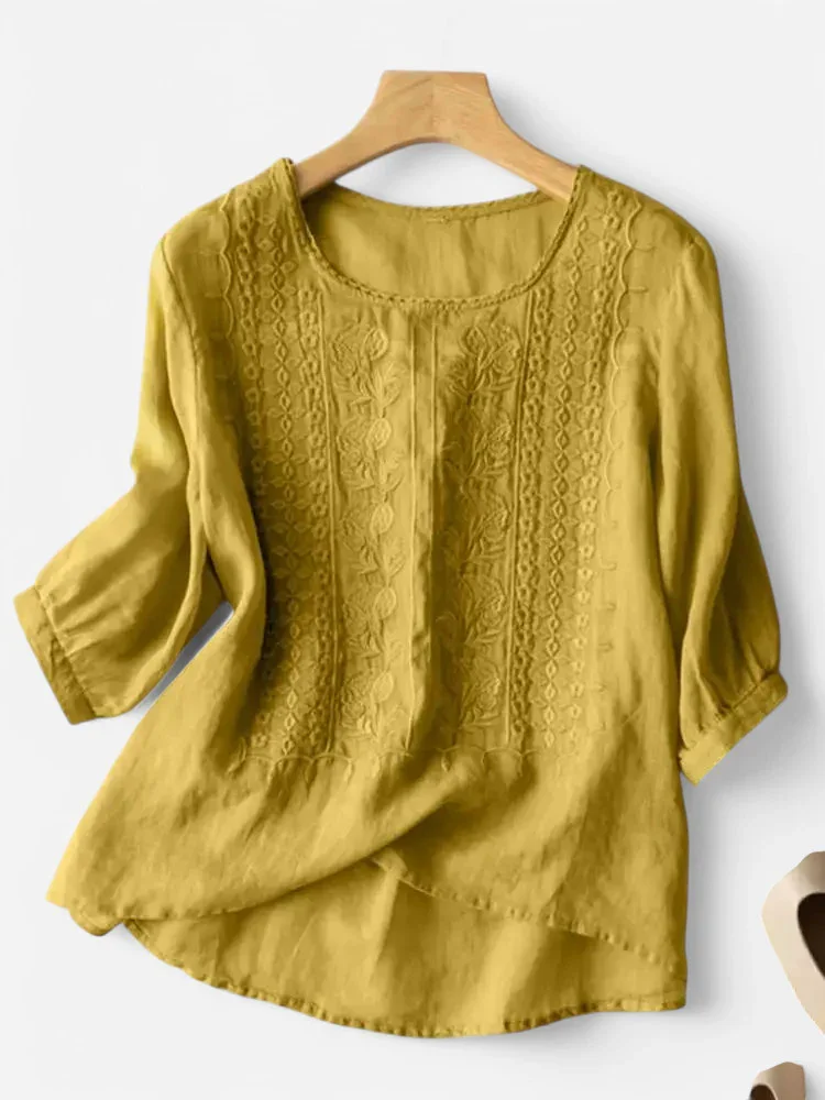 Livia - Blusa in Pizzo Breezy - Image 5