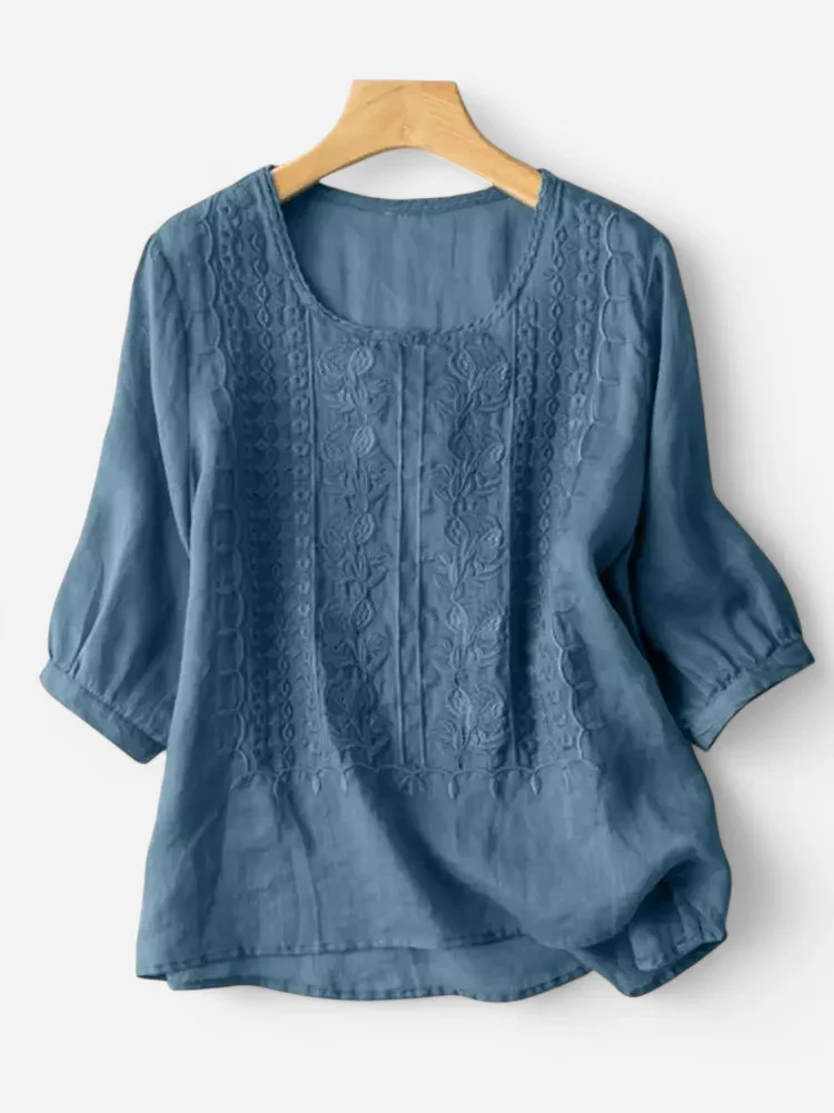 Livia - Blusa in Pizzo Breezy - Image 6