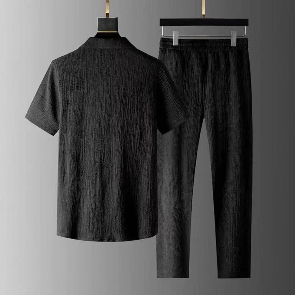 Lorenzo - Set informale e chic in tessuto texture - Image 4