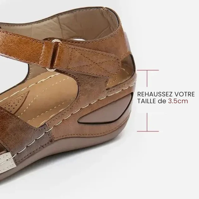 Vera - Zeppa Sandalo con Cuscino - Image 3