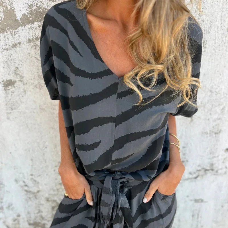 Zelda - Set top e pantaloni zebrati - Image 7